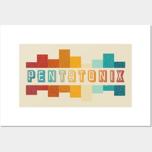 Pentatonix Vintage Distressed Posters and Art